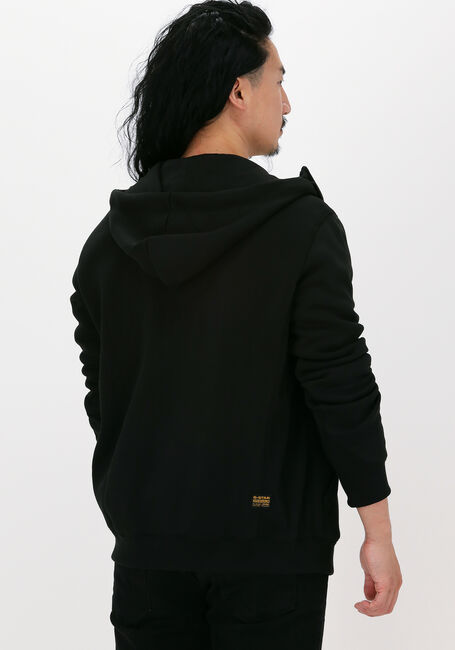 Schwarze G-STAR RAW Sweatshirt C235 - PACIOR SWEAT R HOODIE - large