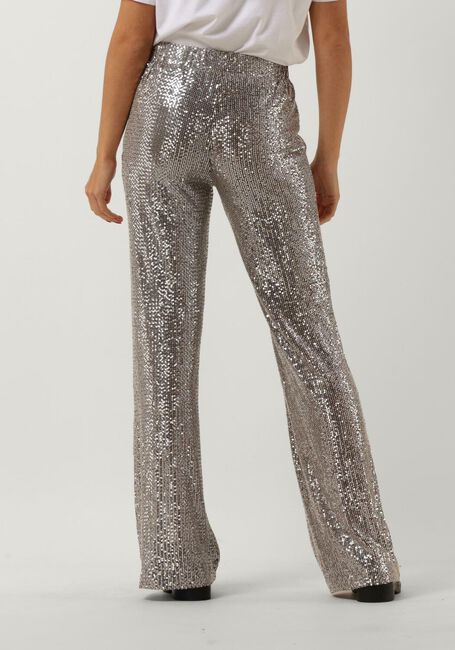 Silberne Y.A.S. Hose YASSTEEL HW FLARED PANTS - large
