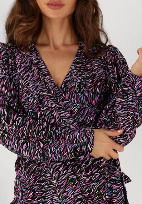 Schwarze FREEBIRD Minikleid ROWENDA - large