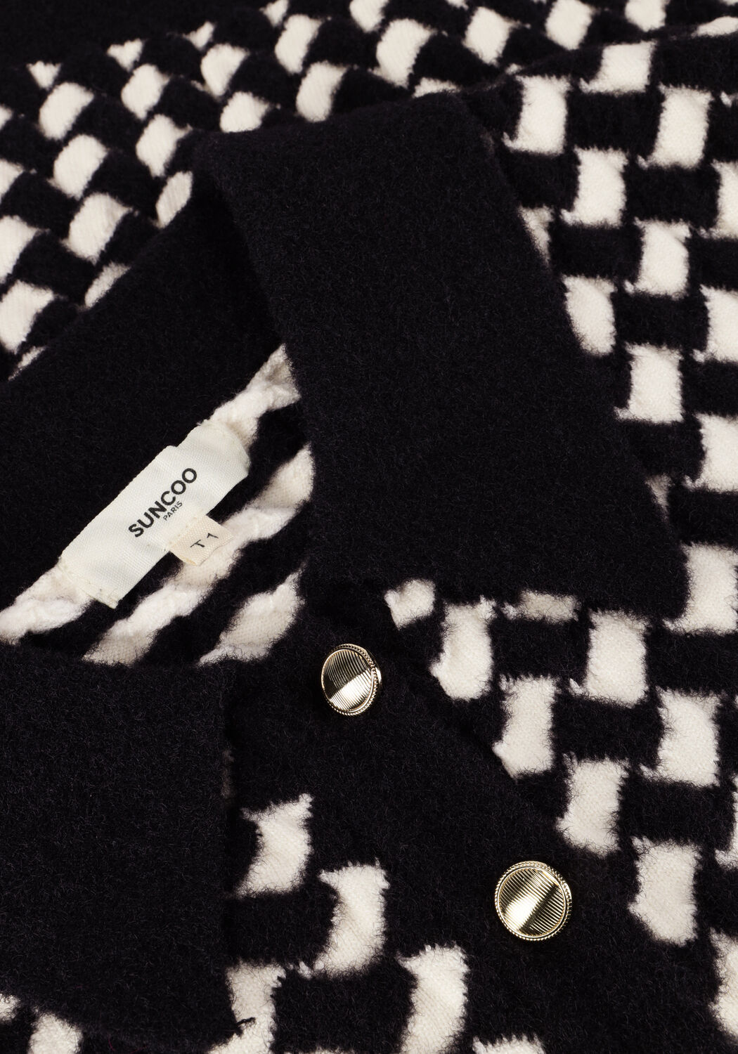 Schwarze SUNCOO Pullover PARINI - large