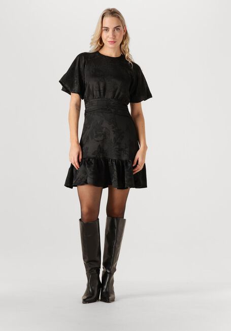 Schwarze NEO NOIR Minikleid SULLI JACQUARD DRESS - large