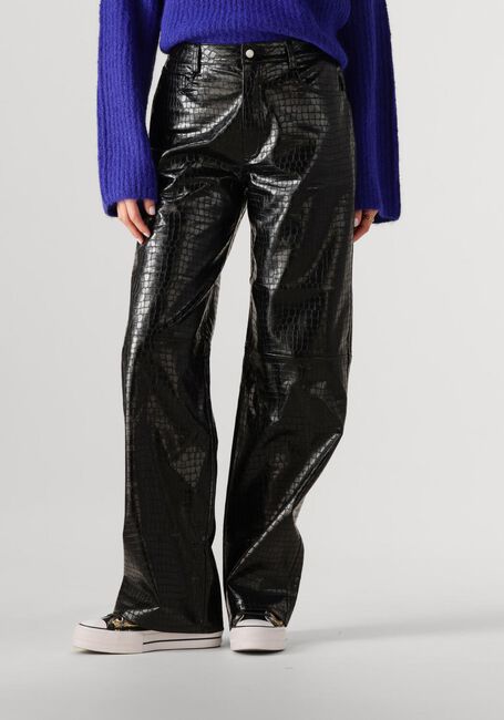 Schwarze EDITED Weite Hose CELINA TROUSERS - large