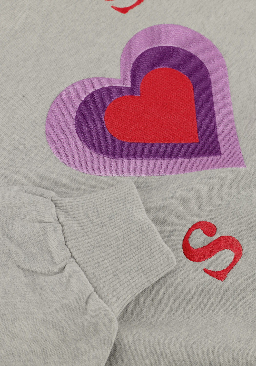 Hellgrau Salty Stitch Sweatshirt SALTY SWEATER HEART - large