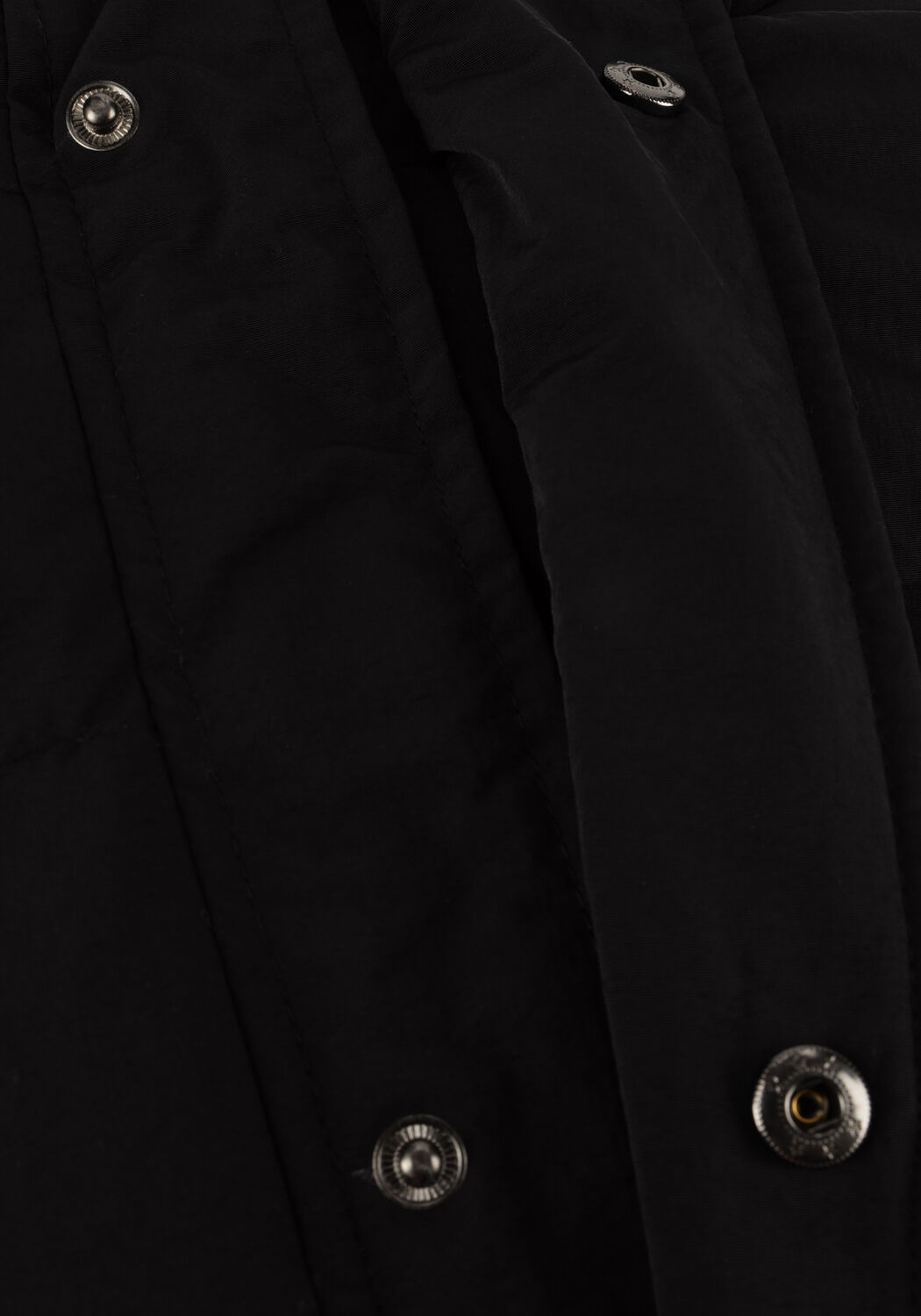 Schwarze PUREWHITE Jack LONG PADDED JACKET WITH POCKETS - large