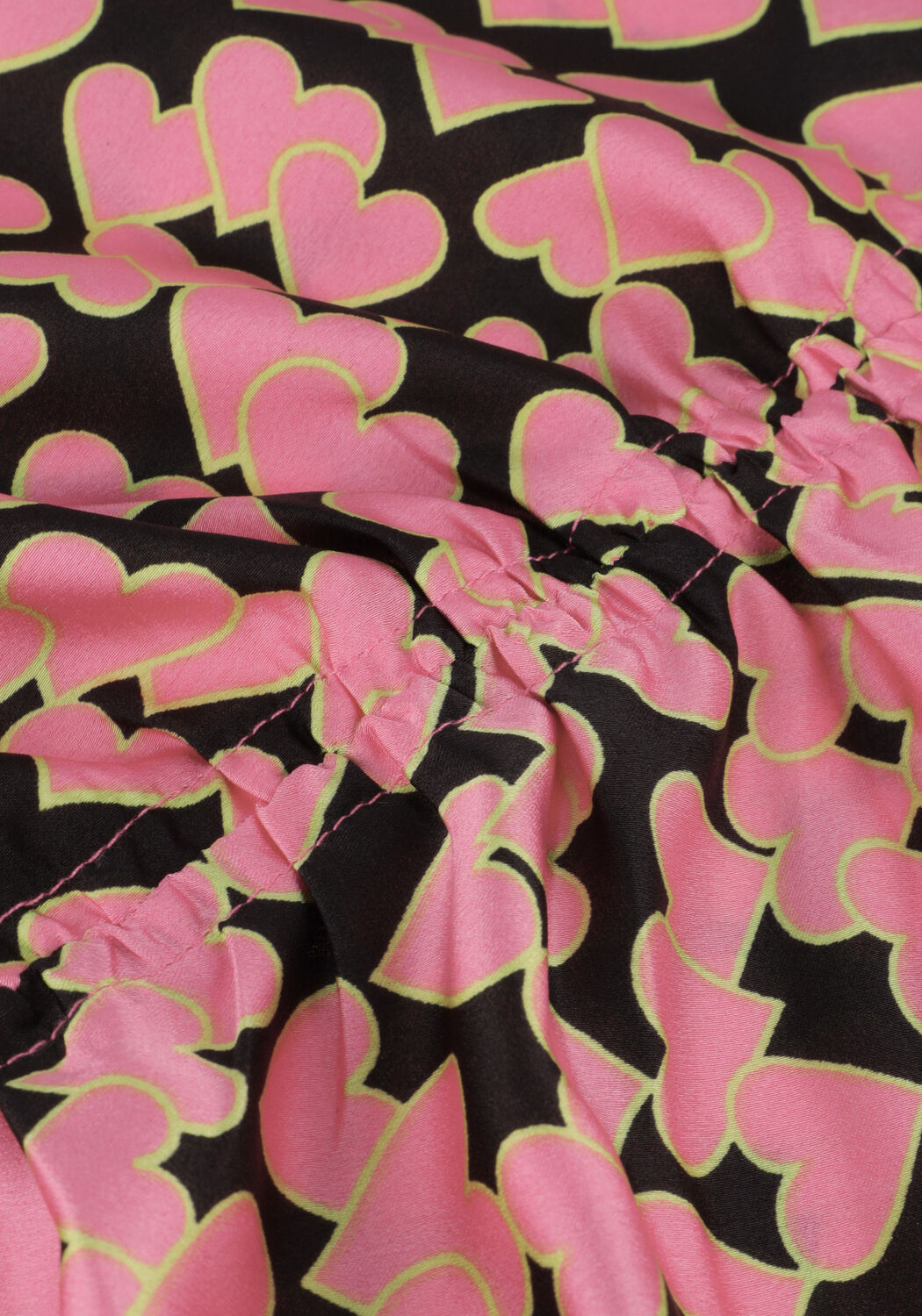 Rosane CO'COUTURE Blusen FLASHY HEART DRAPE BLOUSE - large