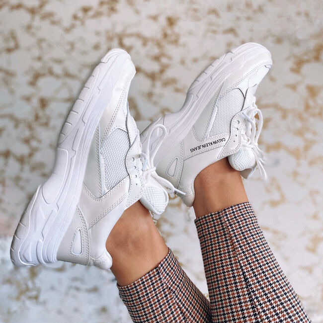 Weiße CALVIN KLEIN Sneaker Low MAYA Weiße CALVIN KLEIN Sneaker Low MAYA - large