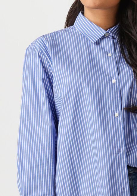 Blaue TOMMY HILFIGER Blusen ESS POPLIN EASY FIT SHIRT - large