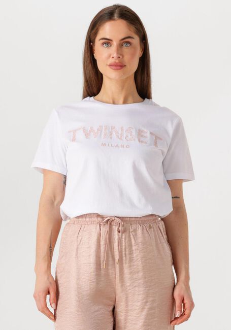 Weiße TWINSET MILANO T-shirt 251TT2042 - large
