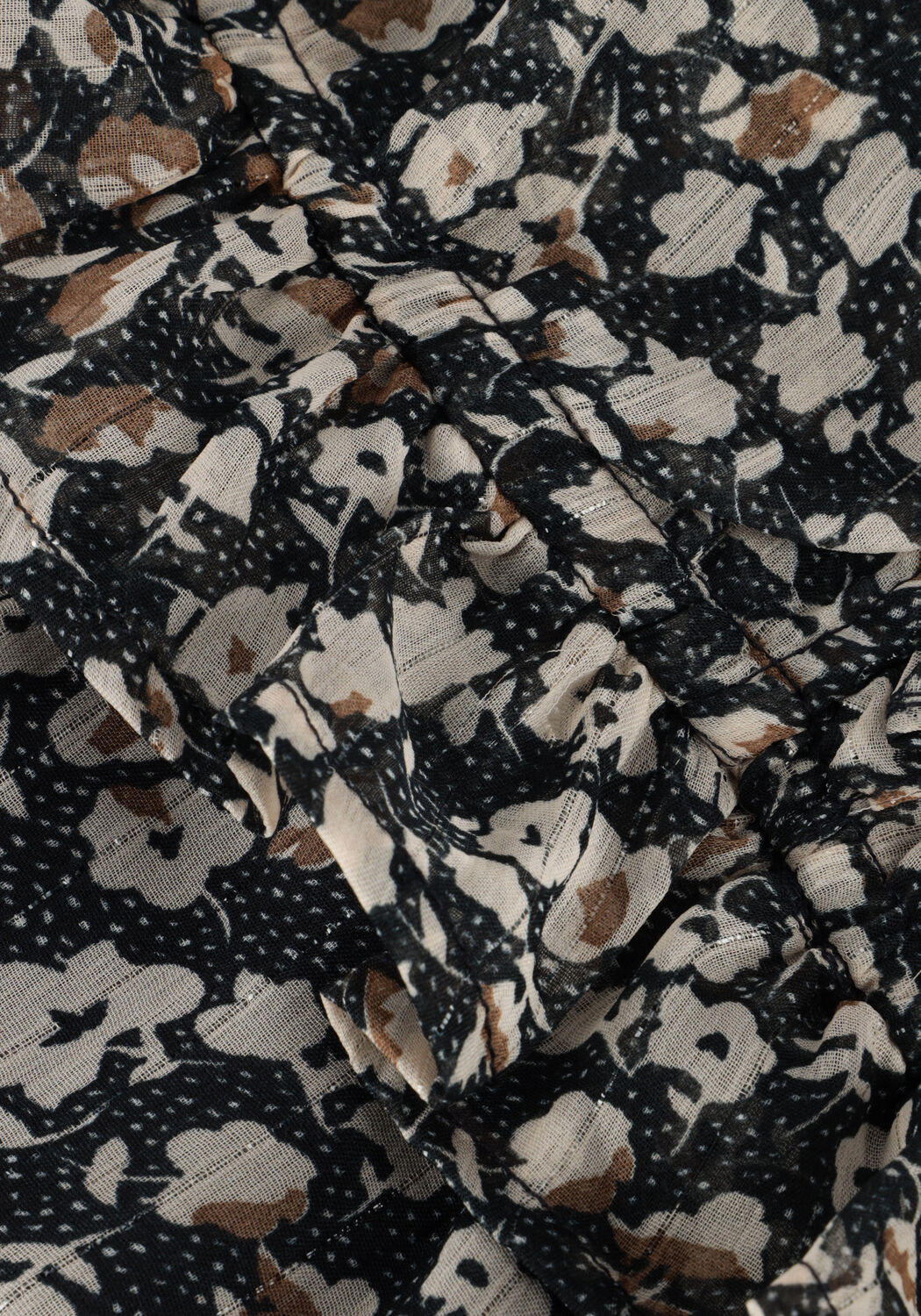 Braune NEO NOIR Midikleid SAIA FAIRY DRESS - large