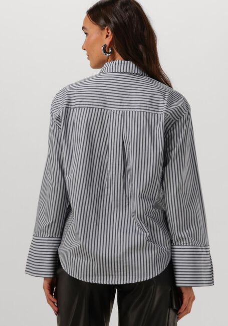 Blaue MODSTRÖM Blusen LAINEYMD SHIRT - large