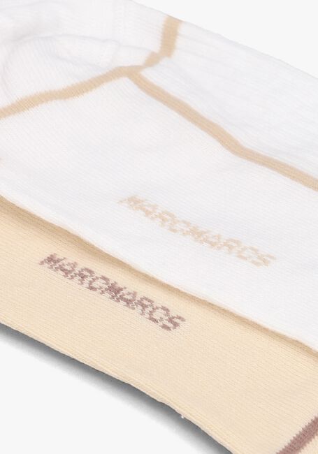 Weiße MARCMARCS Socken BOBBI 2-PACK - large