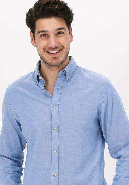 Hellblau SELECTED HOMME Casual-Oberhemd SLHSLIMFLANNEL SHIRT LS W NOOS - large