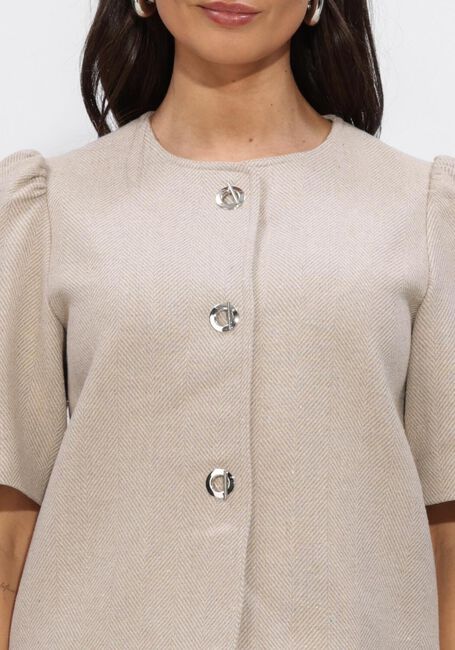 Beige NEO NOIR Blazer XANTHE LIGHT HERRINGBONE BLAZER - large