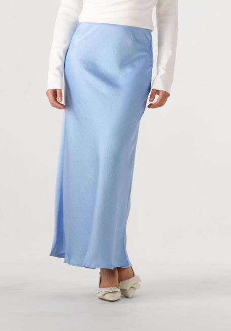 Hellblau NEO NOIR Maxirock VICKY HEAVY SATEEN SKIRT - large