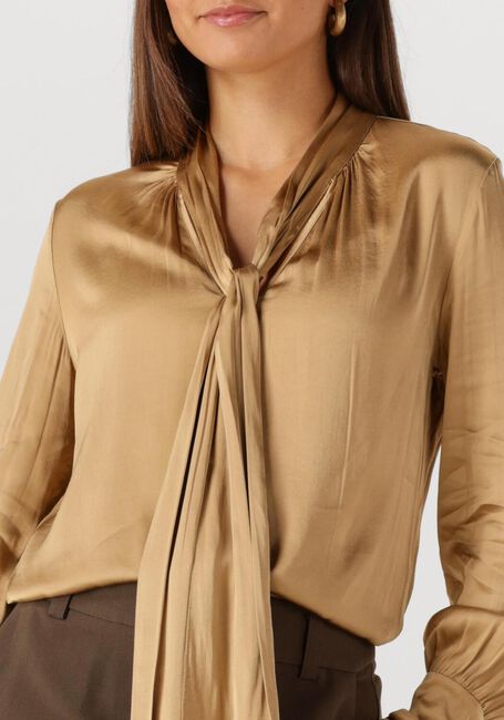 Goldfarbene FREEBIRD Blusen BODILLE - large