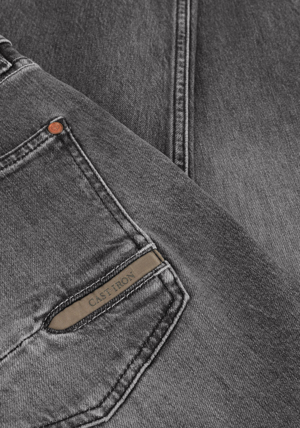 Dunkelgrau CAST IRON Slim fit jeans VALVER REGULAR - large