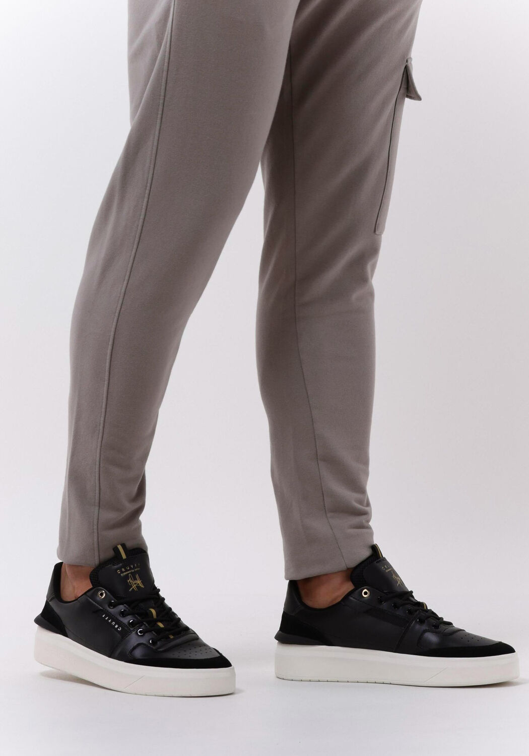 Schwarze CRUYFF Sneaker Low ENDORSED TENNIS - large