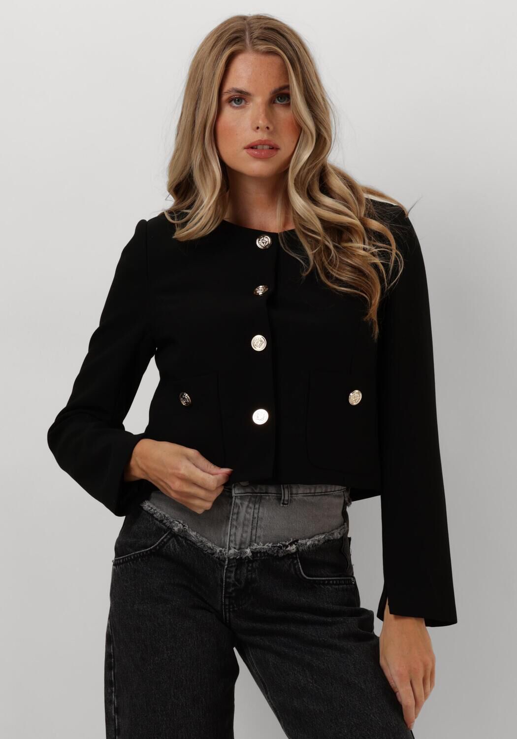 Schwarze CO'COUTURE Jack VOLA CROP COCKTAIL JACKET - large