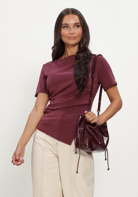 Bordeaux NEO NOIR T-shirt RASMINE SOFT BLOUSE - large