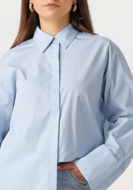 Blaue MSCH COPENHAGEN Blusen MSCHERINA ZENIKA SHIRT - large