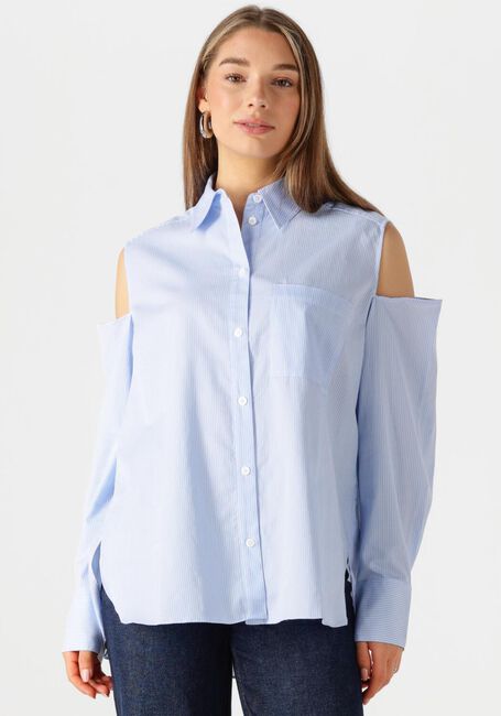 Blaue CATWALK JUNKIE Blusen OPEN SHOULDER BLOUSE - large