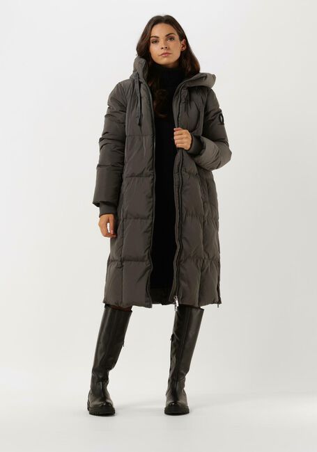 Graue MOS MOSH Wattierte Jack NOVA SQUARE DOWN COAT - large