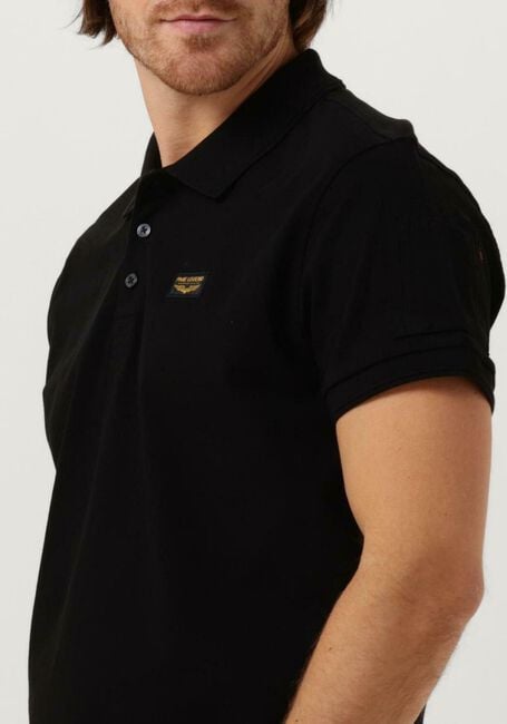 Schwarze PME LEGEND Polo-Shirt TRACKWAY POLO - large