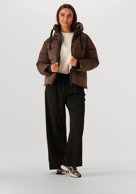 Braune MSCH COPENHAGEN Wattierte Jack MSCHPAVINARIA SHORT JACKET - large