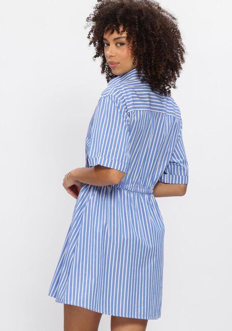 Blaue TOMMY JEANS Minikleid TJW MINI STRIPE SHIRT DRESS - large