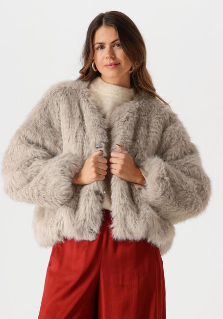 Sand DRYKORN Fake-Fur-Jack KILCHURN - large