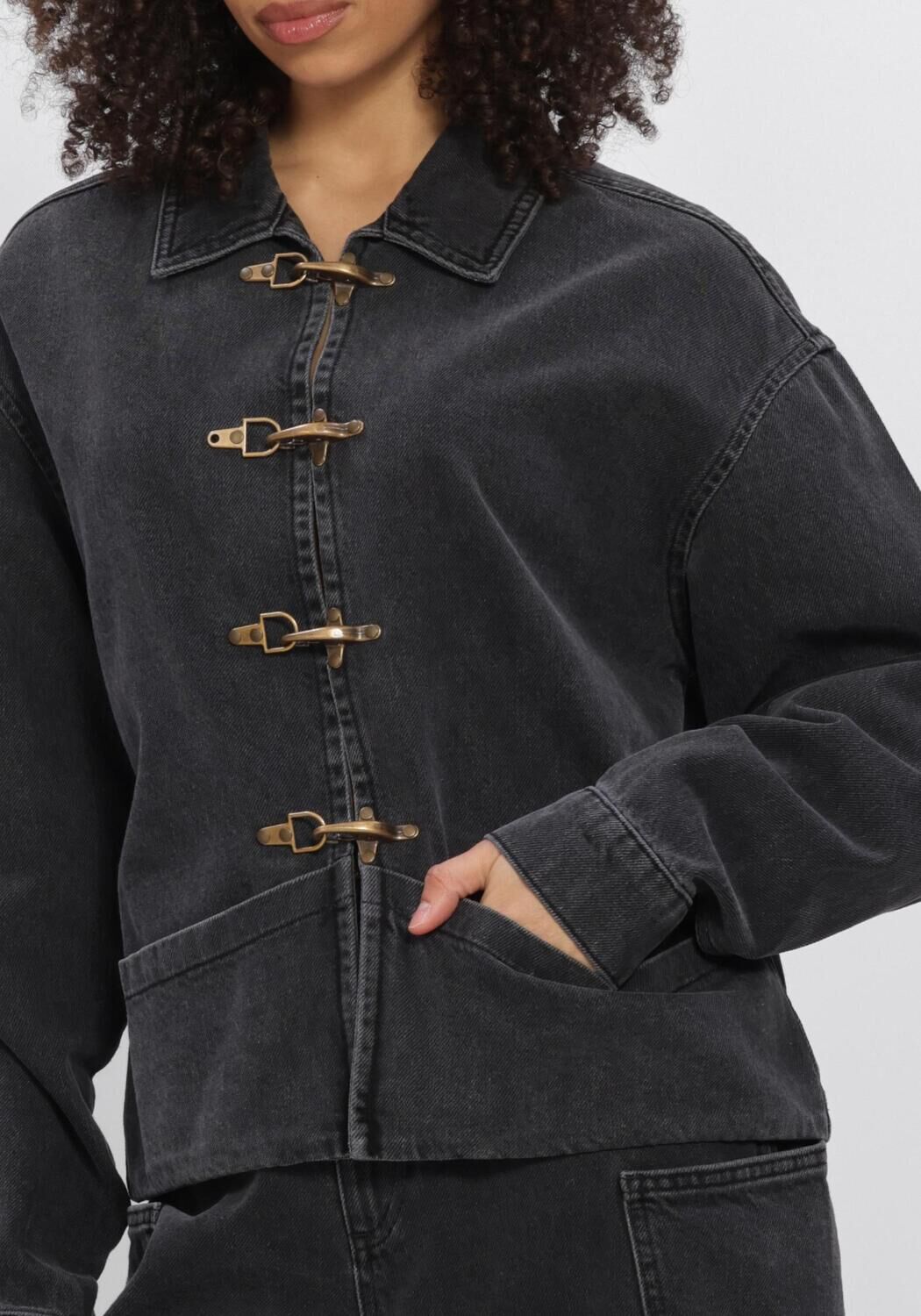 Anthrazit HARPER & YVE Jeansjacke WALLY-JA - large