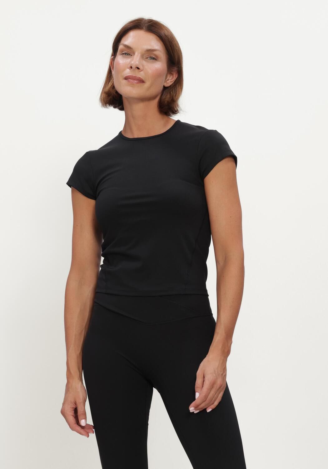Schwarze NEO NOIR Top ETTIA BABY TEE - large
