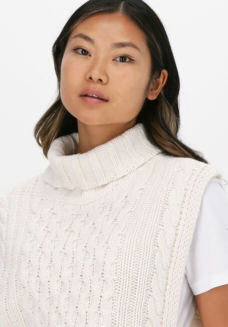 Ecru MSCH COPENHAGEN Spencer LATIFA VEST - large