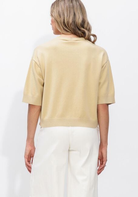 Beige STUDIO AR Pullover ISIDRE VISCOSE KNIT - large