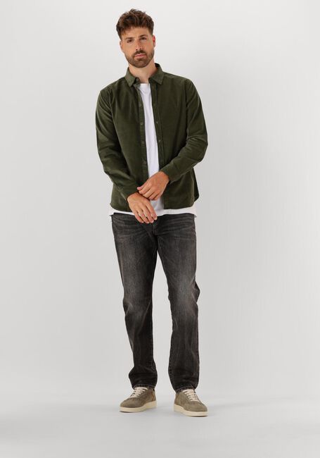 Grüne ANERKJENDT Hemden AKLEIF SOLID CORD SHIRT - large