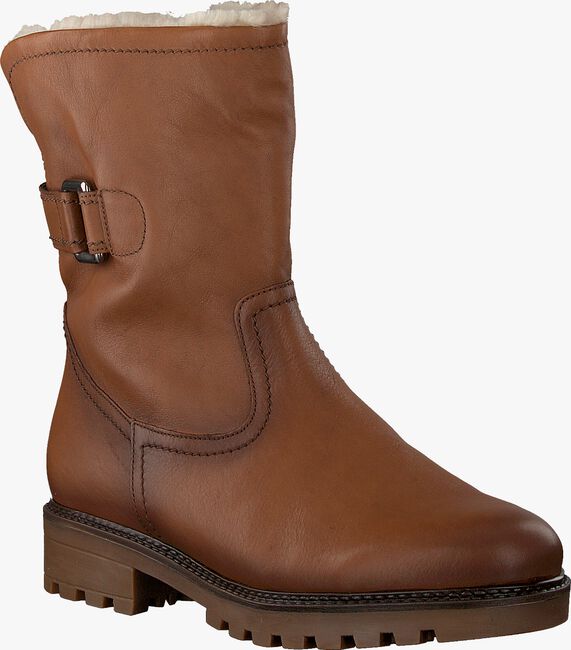 Cognacfarbene GABOR Ankle Boots 813 - large