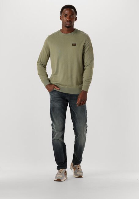 Grüne PME LEGEND Pullover AMERICAN CLASSIC KNIT - large