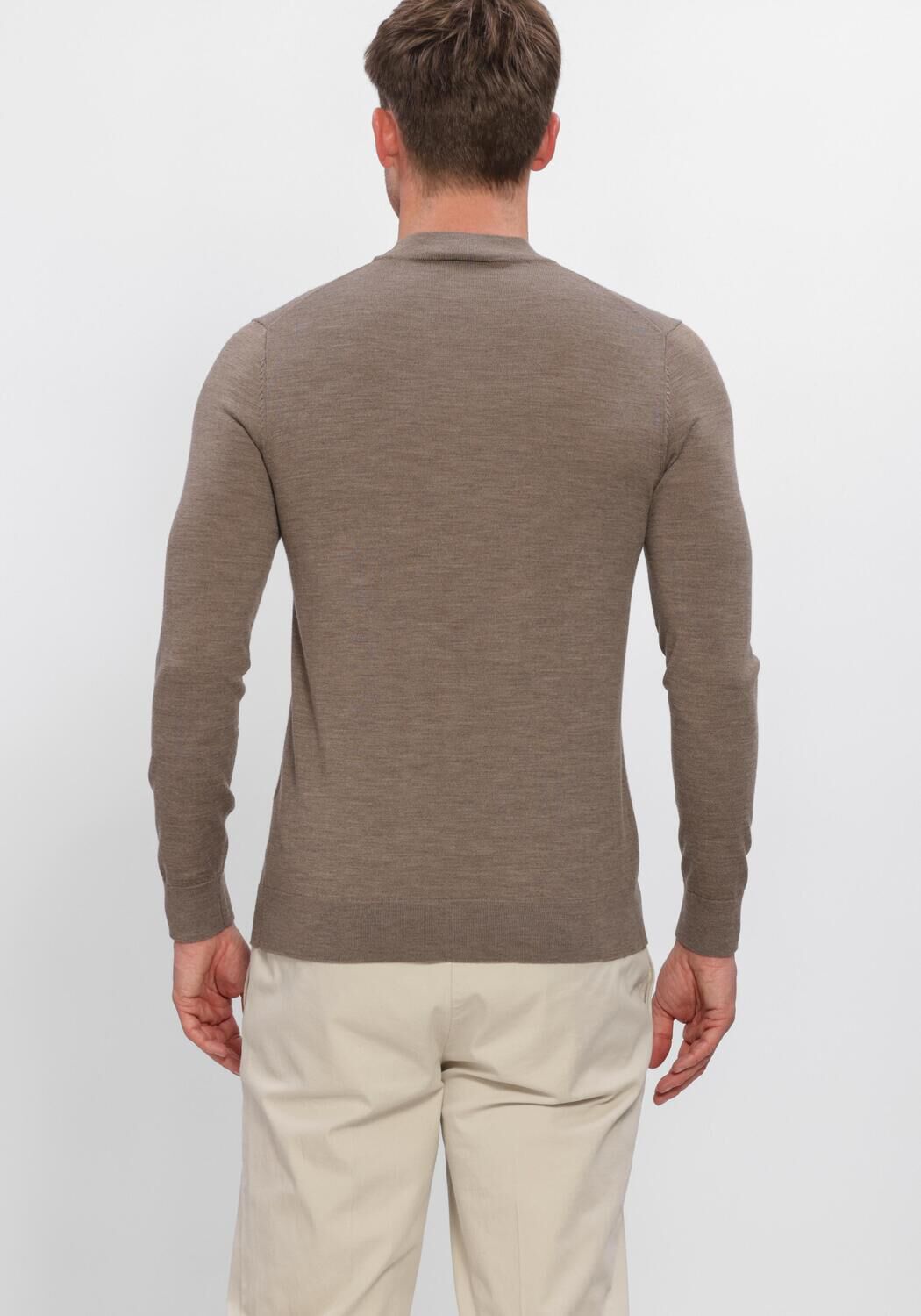 Taupe PROFUOMO Pullover PPXJ30028 - large