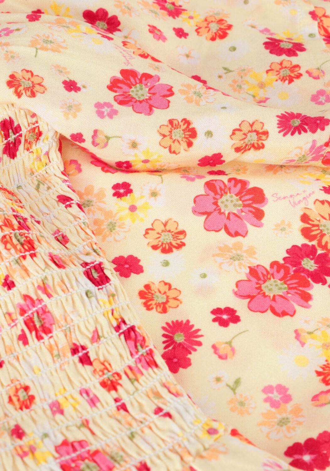 Gelbe VINGINO Minikleid PHOEBY - large