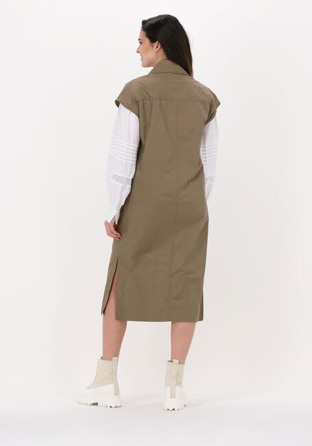 Khaki LEVETE ROOM Gilet MARILYN 8 WAISTCOAT - large