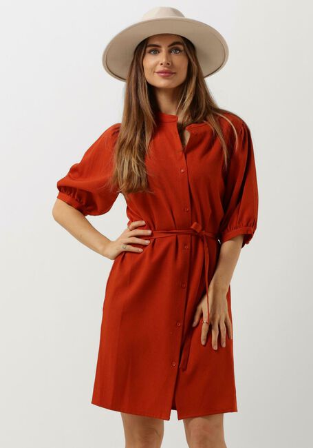 Rote ANOTHER LABEL Minikleid JAMILA DRESS - large