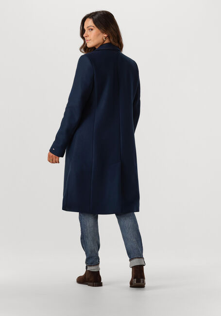Dunkelblau TOMMY HILFIGER Mäntel CLASSIC SB WOOL REG COAT - large