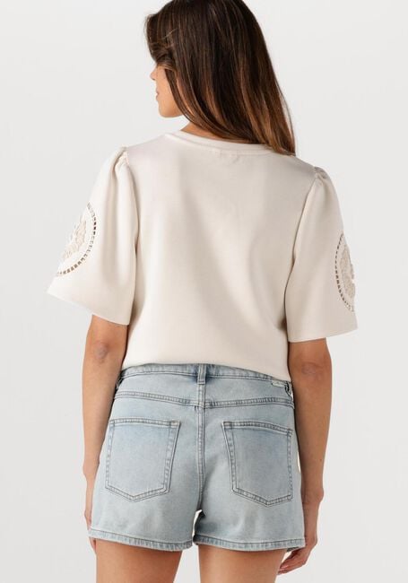 Nicht-gerade weiss OBJECT T-shirt OBJDORINA S/S RE TOP E SS FAIR 25 - large