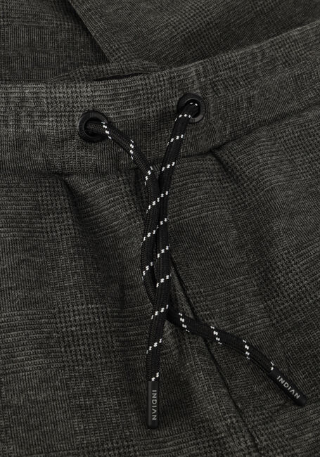 Schwarze INDIAN BLUE JEANS Cargohosen CARGO PANT CHECK - large