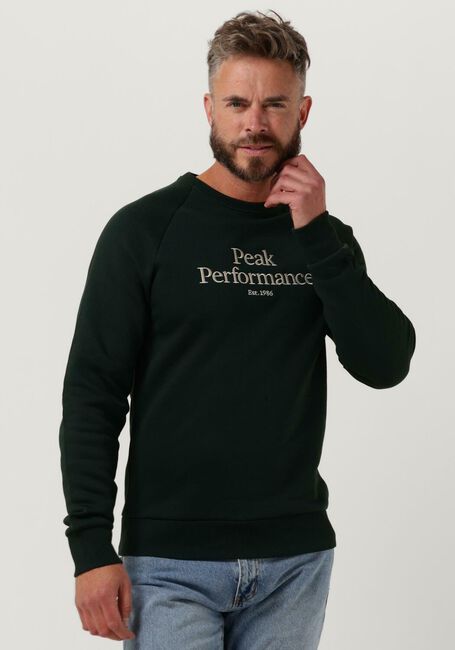 Dunkelgrün PEAK PERFORMANCE Pullover M ORIGINAL CREW - large