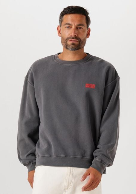 Dunkelgrau AMERICAN VINTAGE Sweatshirt PLIZZY - large