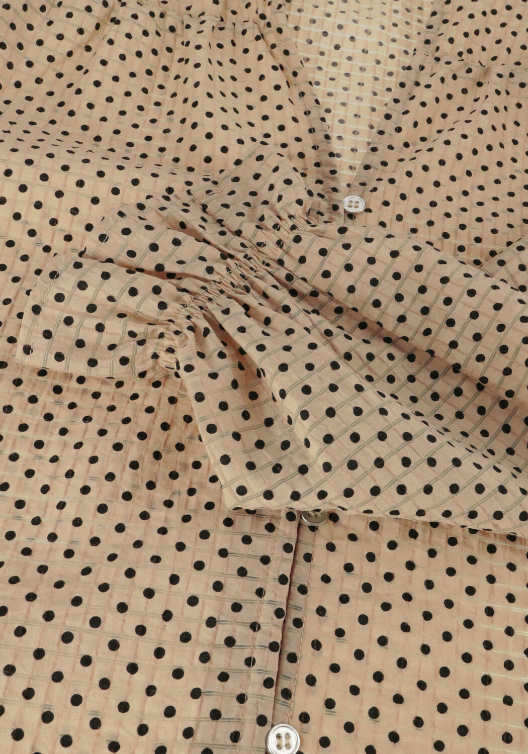 Beige CO'COUTURE Blusen CHESS DOTT SHIRT - large