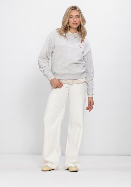 Graue TOMMY JEANS Pullover TJW BXY COLOR BUBBLE CREW EXT - large