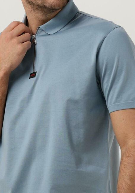 Blaue HUGO Polo-Shirt DERESOM223 - large