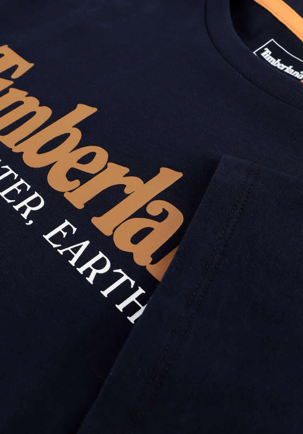 Dunkelblau TIMBERLAND T-shirt WWESR FRONT TEE - large